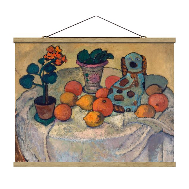 Wandbilder Früchte Paula Modersohn-Becker - Stillleben mit Orangen