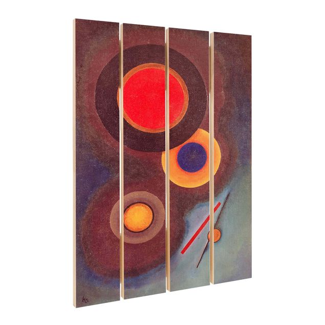 Wandbilder Wassily Kandinsky - Kreise und Linien