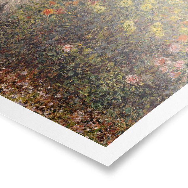 Kunstdrucke Poster Claude Monet - Blumengarten