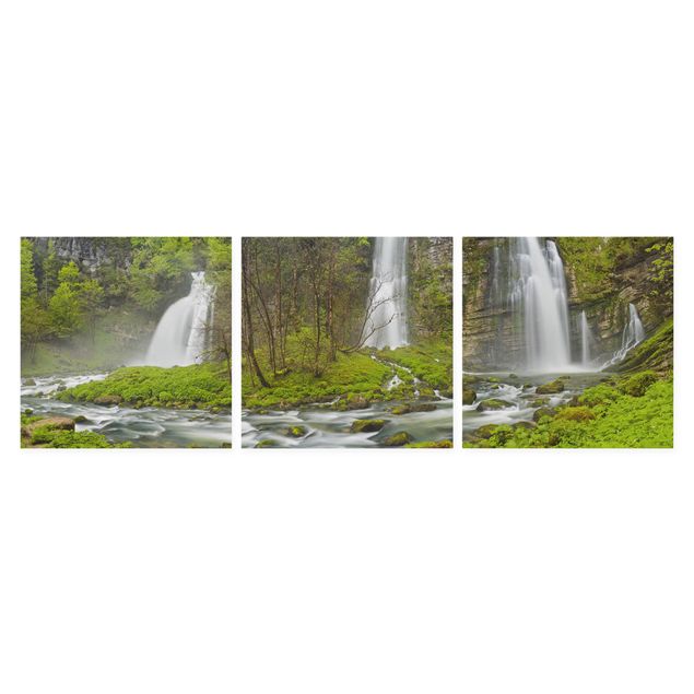Wandbilder Modern Wasserfälle Cascade de Flumen