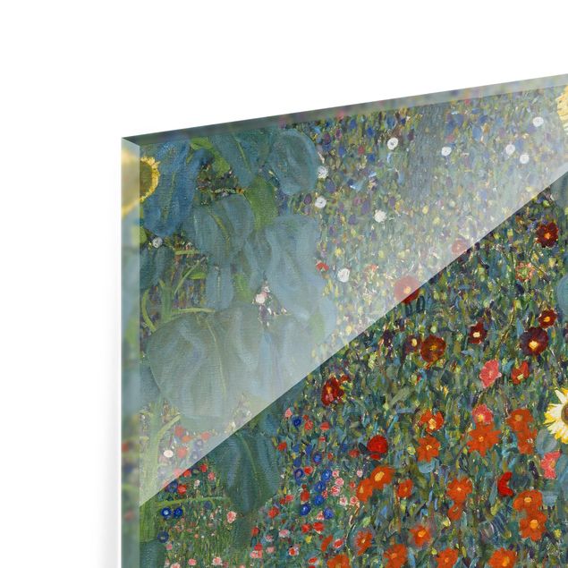 Klimt Gemälde Gustav Klimt - Garten Sonnenblumen