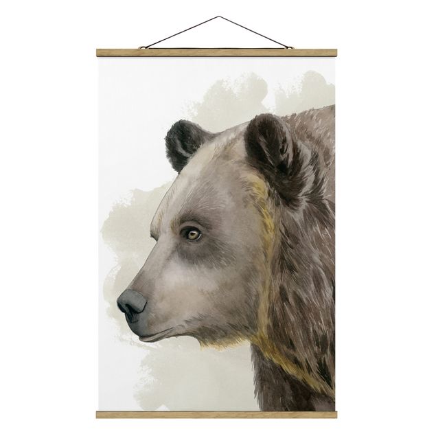 Wandbilder Tiere Waldfreunde - Bär