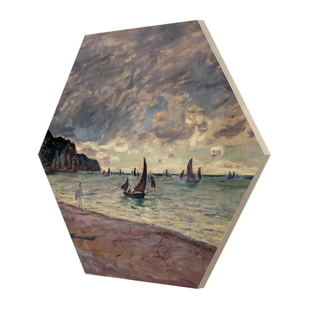 Monet Bilder Claude Monet - Küste von Pourville