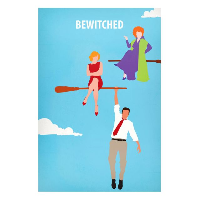 Wandbilder Kunstdrucke Filmposter Bewitched