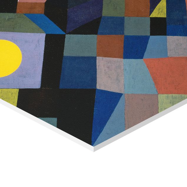 Paul Klee Bilder Paul Klee - Feuer bei Vollmond