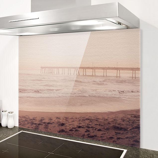 Küche Dekoration Kalifornien Halbmond Küste