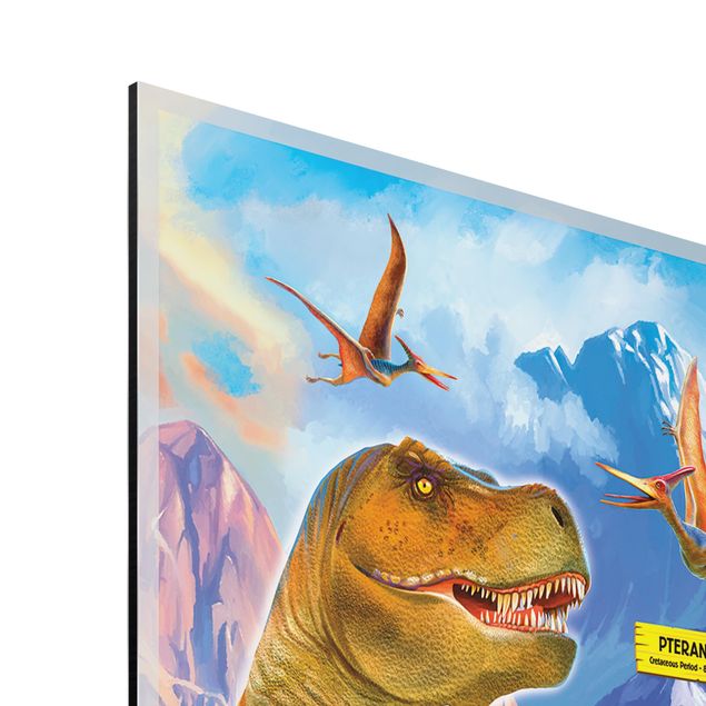 P.D. Moreno Kunstdrucke Die Dinosaurierarten