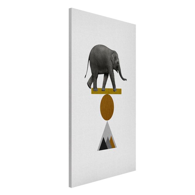 Küche Dekoration Balancekunst Elefant