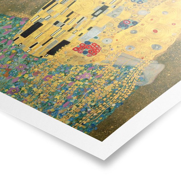 Kunstdrucke Poster Gustav Klimt - Der Kuß
