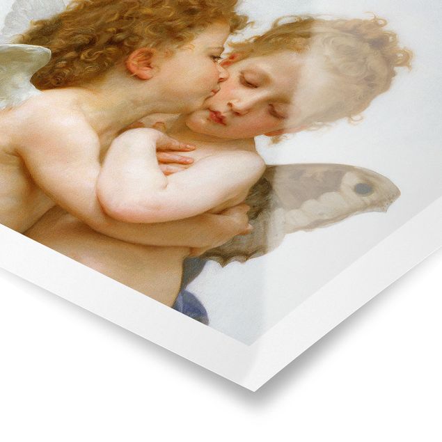 schöne Bilder William Adolphe Bouguereau - Der erste Kuss