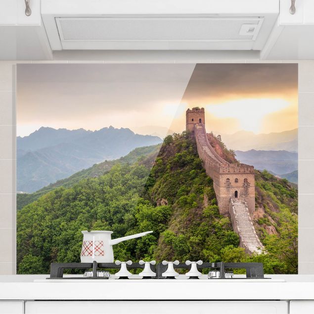 Wanddeko Küche Die unendliche Mauer von China