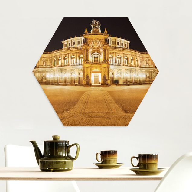 Wandbilder Architektur & Skyline Dresdner Opernhaus