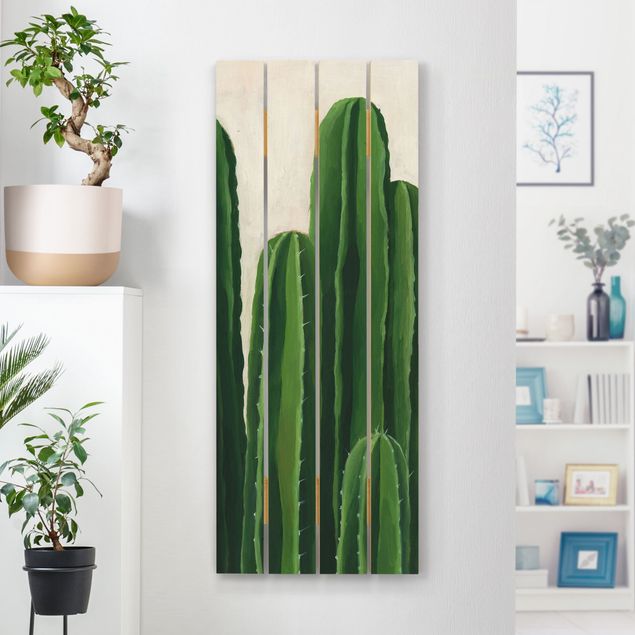 Wanddeko Küche Lieblingspflanzen - Kaktus