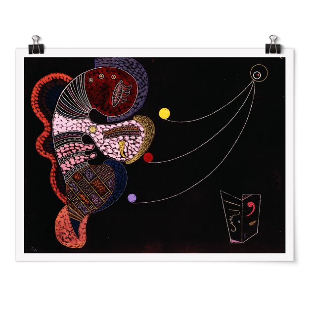 Kunstdrucke Poster Wassily Kandinsky - Großes und Winziges
