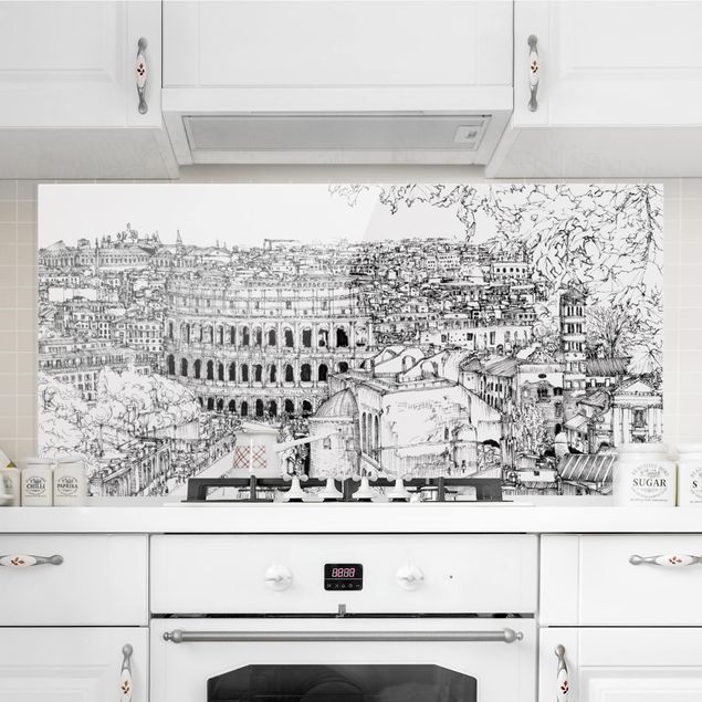 Küche Dekoration Stadtstudie - Rom