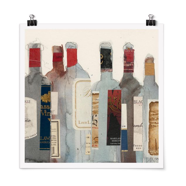 Wandbilder Abstrakt Wein & Spirituosen I