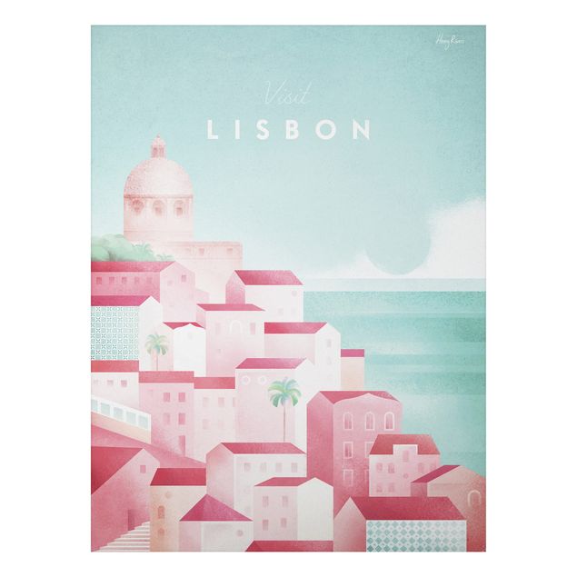 Wandbilder Landschaften Reiseposter - Lissabon