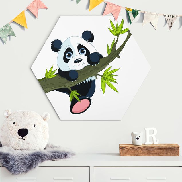 Deko Kinderzimmer Kletternder Panda