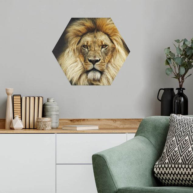 Wandbilder Löwen Wisdom of Lion