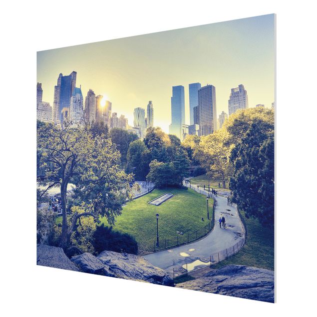 Wandbilder Modern Peaceful Central Park