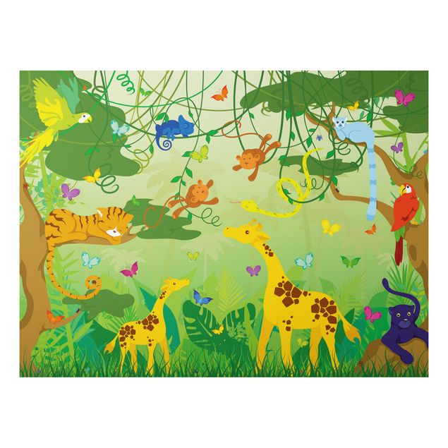 Wandbilder Dschungel Dschungelspiel
