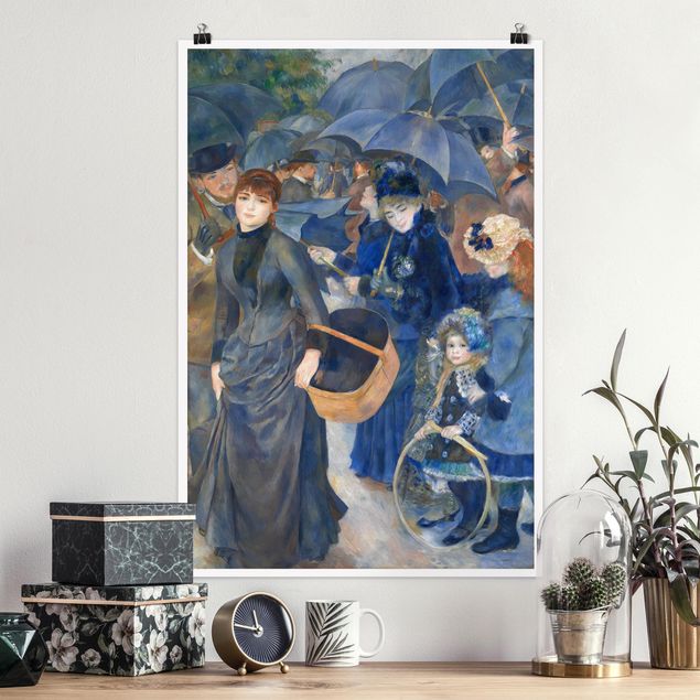 Wanddeko Küche Auguste Renoir - Die Regenschirme