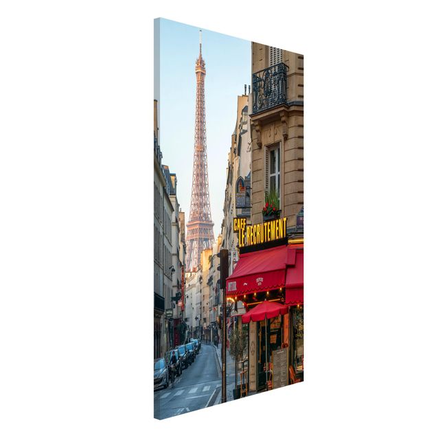 Wanddeko Küche Straße von Paris