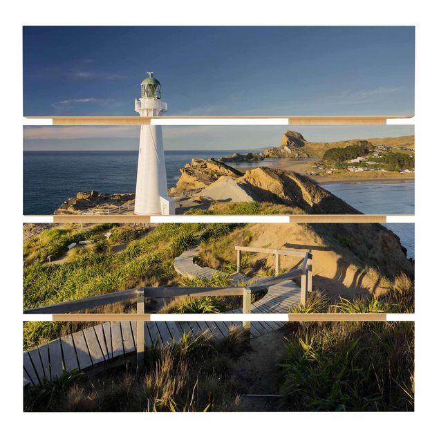 Mirau Bilder Castle Point Leuchtturm Neuseeland