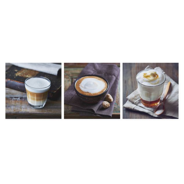 Cafe Bilder auf Leinwand Caffè Latte