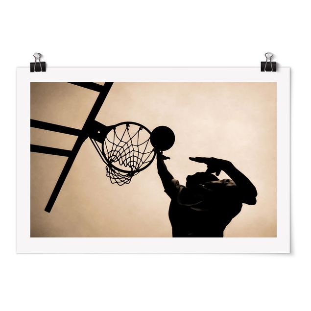 Wandbilder Basketball