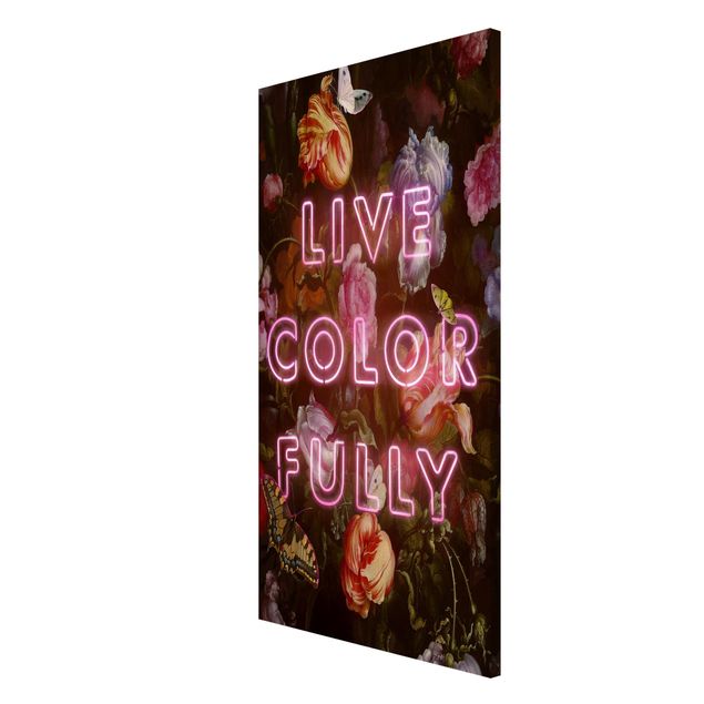 Wandbilder Floral Live Color Fully