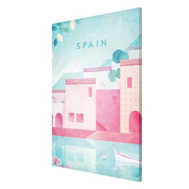 Wandbilder Kunstdrucke Reiseposter - Spanien