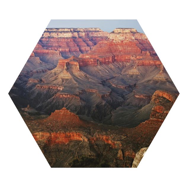Wandbilder Modern Grand Canyon nach dem Sonnenuntergang