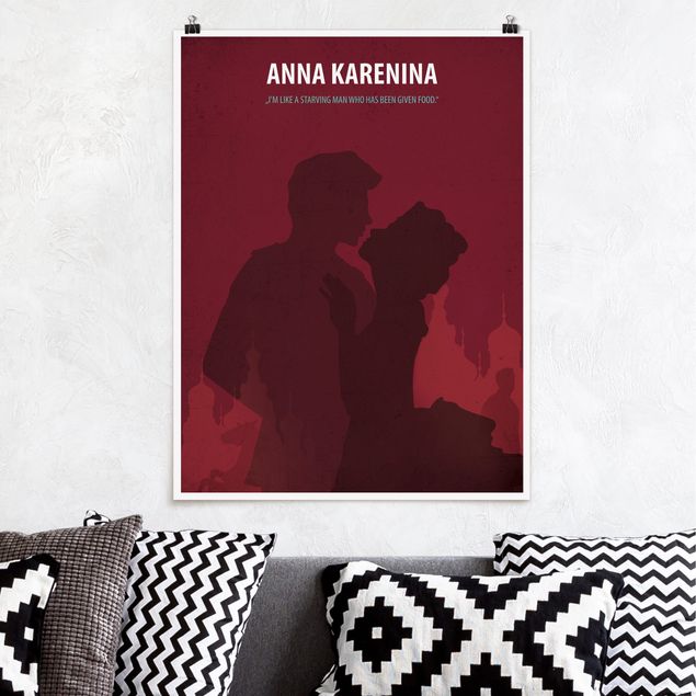 Wanddeko Küche Filmposter Anna Karenina