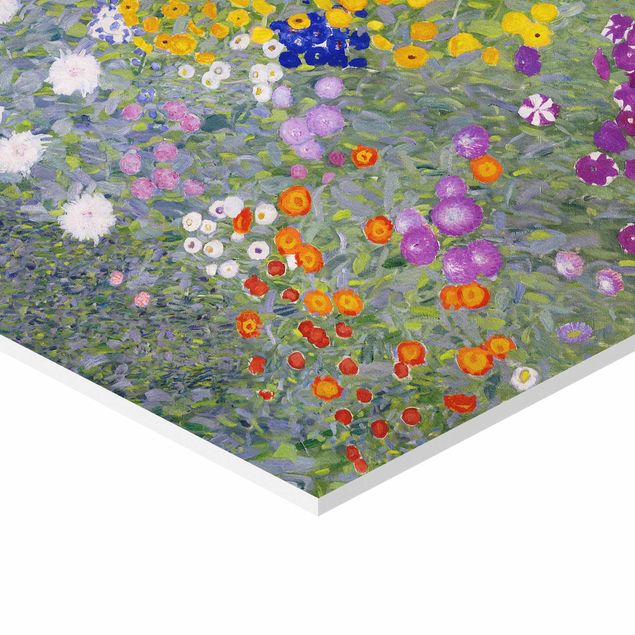 Wandbilder Kunstdrucke Gustav Klimt - Im grünen Garten