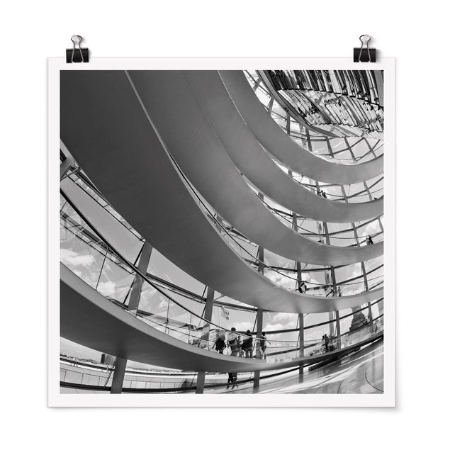 Poster Skyline Im Berliner Reichstag II