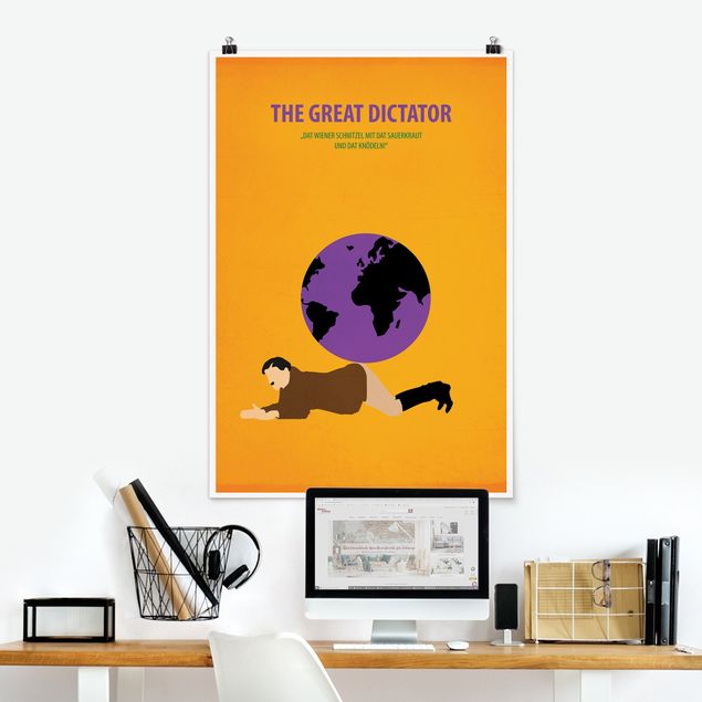 Küche Dekoration Filmposter The great dictator