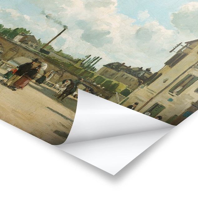 Poster Kunstdruck Camille Pissarro - Ansicht von Pontoise