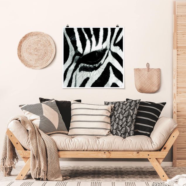 Wanddeko Küche Zebra Crossing
