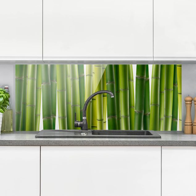Küche Dekoration Bambuspflanzen