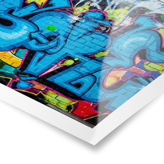 Wandbilder Colours of Graffiti