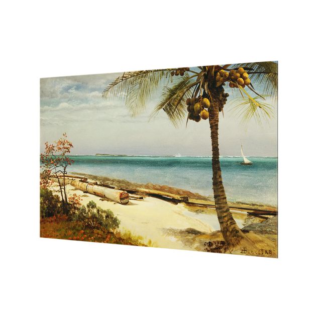 Kunstdrucke Albert Bierstadt - Küste in den Tropen
