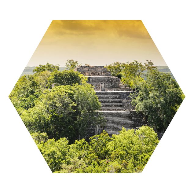 Wandbilder Architektur & Skyline Pyramide von Calakmul