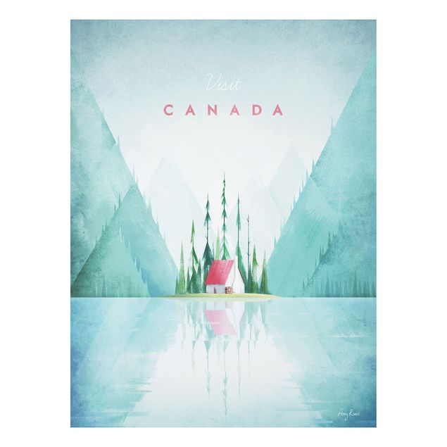 Wandbilder Bäume Reiseposter - Canada