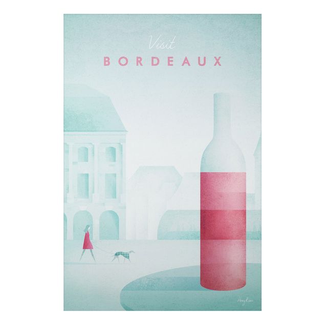 Wandbilder Architektur & Skyline Reiseposter - Bordeaux