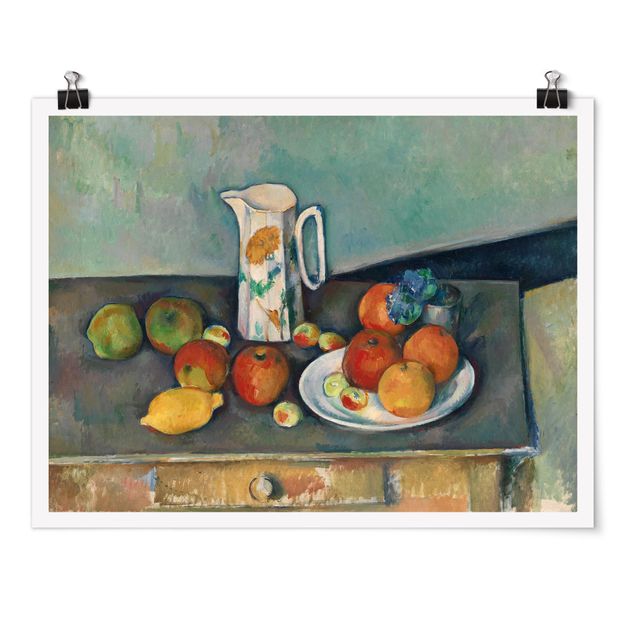 Kunststile Paul Cézanne - Stillleben Milchkrug