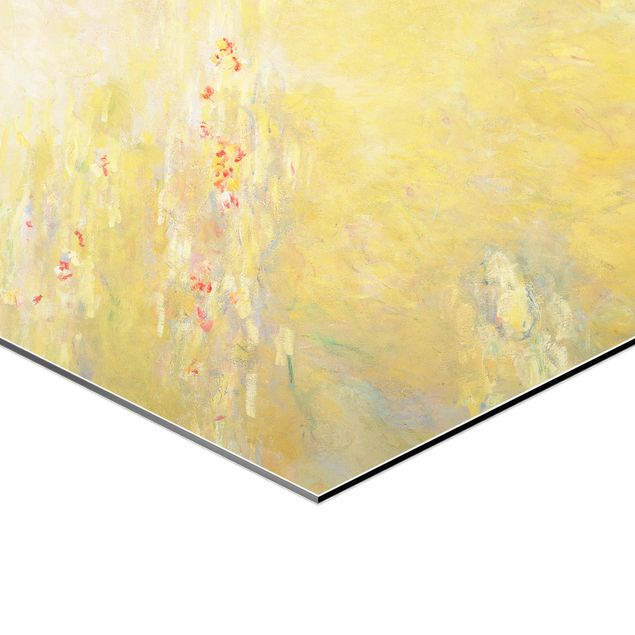 Wandbilder Gelb Claude Monet - Seerosenteich