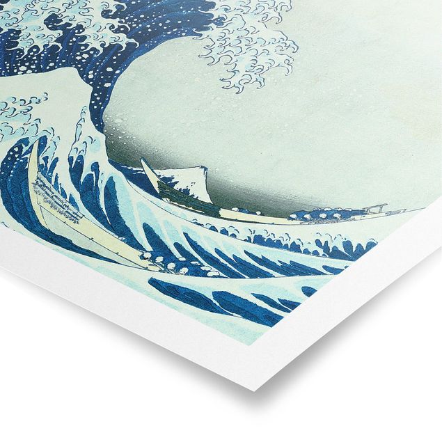 Wandbilder Meer Katsushika Hokusai - Die grosse Welle von Kanagawa