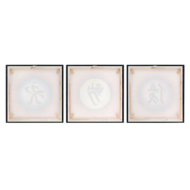 Wandbilder Chinese Signs Trio