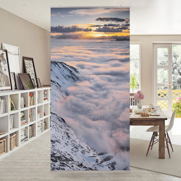 Rainer Mirau Kunstdrucke Blick über Wolken und Berge